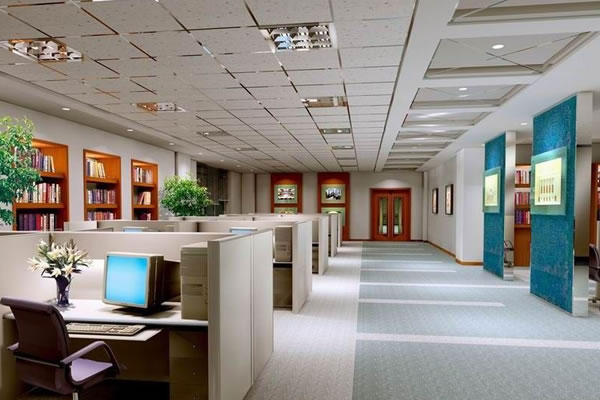 辦公室裝修設計圖-卓創裝飾