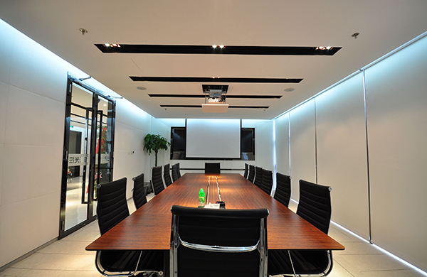 500平金融辦公室裝修設計案例