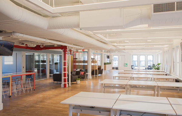 科技公司辦公室裝修設(shè)計(jì)案例效果圖