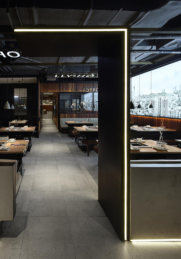 高檔火鍋店裝修效果圖