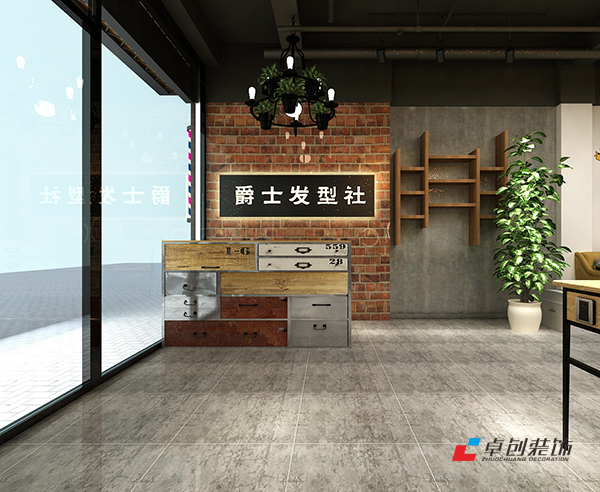 合肥口碑好的理發店裝修設計公司