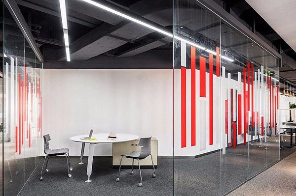 創(chuàng)業(yè)科技公司辦公室裝修設(shè)計(jì)案例效果圖?